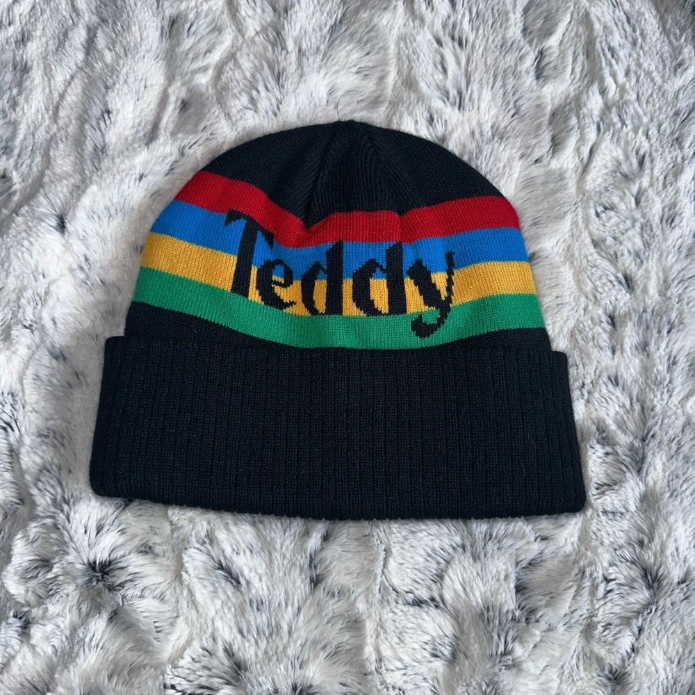 Teddy Fresh Striped Knit Hat